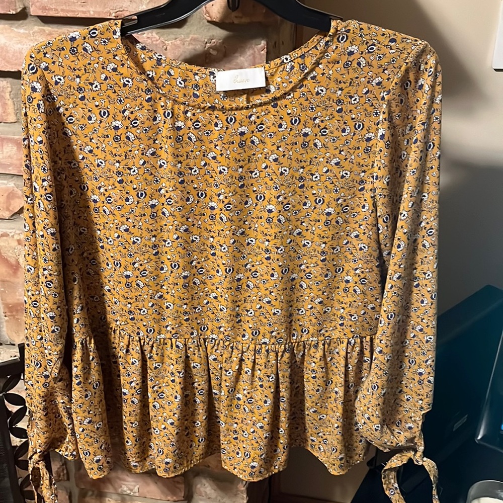 Evereve  peplum top